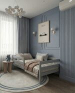 Односпальная кровать Марта»(серый) 70x140,80×160,80×180,90×200 (без ящиков) — изображение 7