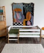 Односпальная кровать «Эрни Литтл» из массива сосны 70x140,80×160,80×180,90×200 (комби цвет) — изображение 6