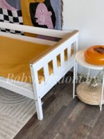 Односпальная кровать "Луна" (комби цвет)(70x140, 80x160, 80x180,90x200 (массив сосны) — изображение 4