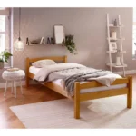 Кровать Гольф 90×200, 140×200 натуральный цвет из массива сосны